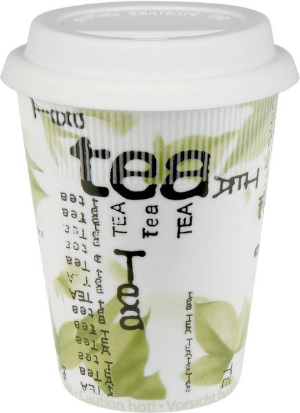 Coffee To Go Becher - Tea Collage 380ml