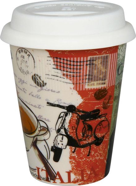 Coffee To Go Becher - Cosmopolitan Coffee Style - Italy 380ml